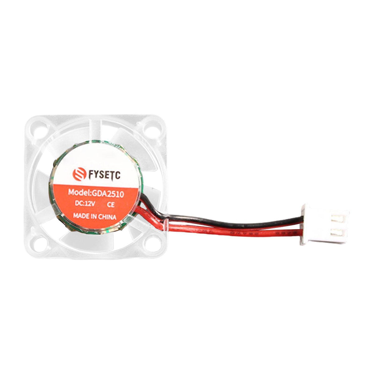 Maxbell 3D Printer Fan LED Cooling Fan Replace Hydraulic Bearing Fan for Maintenance 2510 12V