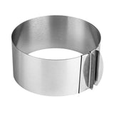 Maxbell Cake Mould Ring with Scaling DIY Pastry Tool Stainless Steel for Cake Pastry