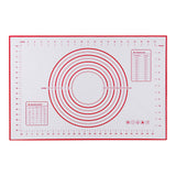 Maxbell 2x Baking Mats Silicone Cake Dough Kneading Rolling Non-Stick Sheet 60x40cm