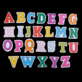 26 Pieces Painted Wooden Letters Wooden Uppercase Letters Alphabets Great for Crafts Pendants DIY Home Party Decoration Displays Kids Learning Letters - Aladdin Shoppers