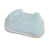 Maxbell Cute Cat Pencil Case Marker Holder Portable Multipurpose Zipper Pencil Pouch Light Blue