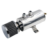 Maxbell Oil Catch Can 0.75L Replacement Sturdy Aluminum Alloy Air Oil Separator Tank Silver