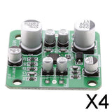 Maxbell 4xPreamplifier NE5532 Stereo Audio Amplifier PCB Board for 4558 LM833 OPA2604