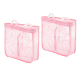 Maxbell Maxbell 2 Pieces Shoe Washing Bags Shoes Cleaning Laundry Bags for Sneakers Trainers Pink
