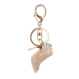 Maxbell Gold High Heel Shoe Charm Keyring Keychain