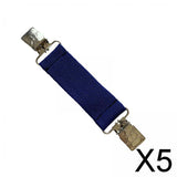 Maxbell 5xWomens Shirt Dress Cinch Back Sweater Cardigan Clip Clasps Flexible Clips Blue