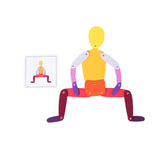 Maxbell Action Man Creative Versatile Wooden Figure for Kids Birthday Gift Preschool