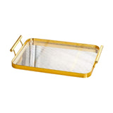 Maxbell Serving Tray Drain Cup Rack Kitchen Cup Holder for Restaurant Bar Guest Room S