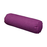 Maxbell Round Cylindrical Pillow Craft Supplies Bolster Cushion for Home Office Yoga Violet