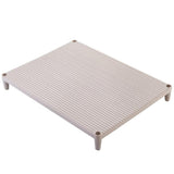 Maxbell Stackable Dumpling Tray Storage Rack Nonstick Pastry Container Square Beige - Aladdin Shoppers