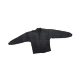 Maxbell 1/12 Scale Figure Doll Jacket Coat Accessory Clothing Action Figures Costume Black