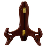 Maxbell Plate Display Stand Wooden Tea Cake Display Stand Books Dish Pictures 5inch