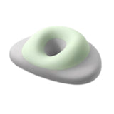 Maxbell Face Down Pillow Ergonomic Salon Massage Pillow for Desk Beauty Salon Gray Green