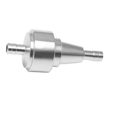 Maxbell 4xUniversal Aluminum Motorcycle Dirt Bike Inline Fuel Oil Filter 6mm Silver
