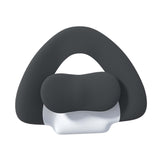 Maxbell Spine-Supporting Back Support Cushion Simple Leg Pillow for Backrest Beds Office Chair dark grey