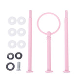 Maxbell 5x VICTORIAN VINTAGE 3 Tier Ring Round Cake Cupcake Plate Stand Handle/Fittings