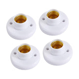 Maxbell 4Pcs Light Bulb Holder Bases Wall Ceilings Mounting Kitchen E27 Lamp Sockets