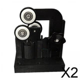 Maxbell 2xFishing Rod Stand Adjustable DIY Rod Building Holder for Rod Winding Machine