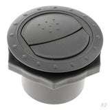 Maxbell 2pcs RV Trailer Yacht Interior Side Roof Air Exhaust Vent Ventilation Outlet