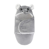 Maxbell Newborn Baby Swaddle Blanket Child Nice Gift Stylish Newborn Swaddle Blanket Gray 62cm