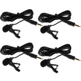 Maxbell 3.5mm Clip on Mini Lapel Lavalier Microphone Mic