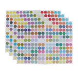 Maxbell Maxbell 4 Sheets Essential Oil Bottle Cap Labels Aromatherapy Vial Stickers  English