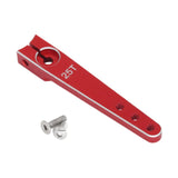 Maxbell 25T Servo Arm Sturdy Upgrade Replace RC Accessory for RC Car RC Vehicles DIY Red 1.75 inch