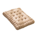 Maxbell Biscuit Shaped Seat Cushion Tatami Floor Cushion for Chair Sofa Balcony Home Light Coffee