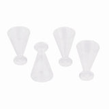 Maxbell 16 Pcs Dollhouse Miniature Dessert Bowl Glass Jars Plastic Beer Mug Juice Glass