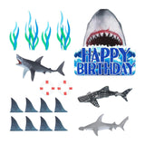 Maxbell Shark Cake Toppers Sea Party Supplies Baby Shower Under The Sea Cake Toppers