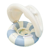 Maxbell Inflatable Swimming Ring Gift for Kids PVC Swim Tube for Beach Vacation Lake Blue