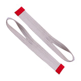 2Pcs Weight Lifting Straps Cotton for Strength Training Dumbbell Deadlifting Beige