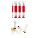 Maxbell 10pcs Retractable Queen Bee Rearing Grafting Tools+5pcs Beekeeping Roller Cages
