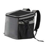 Maxbell Bike Pet Basket Carrier Foldable Bike Front Cat Bag for Small Medium Cat Dog Light Gray