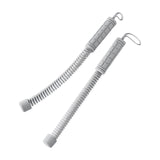 Maxbell 2 Pieces Ropeless Battle Rope Portable for Strength Training Home Gym Sports White