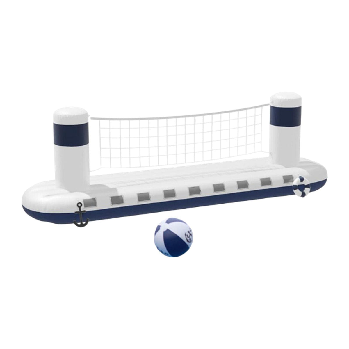 Maxbell Inflatable Pool Volleyball Set Fun Volleyball Net for Children Parent 300cmx75cmx90cm