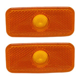 Maxbell 2Pcs Side Marker Turn Light Sturdy Directly Replace for MK7 MK6 Vehicle