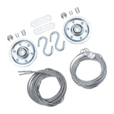Maxbell Garage Door Cable and Pulley Set High Performance Galvanized Steel Accessory