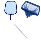 Maxbell 2x Swimming Pool Spa Cleaning Leaf Skimmer Net & 1m Aluminum Telescopic Pole