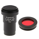 Maxbell Telescope Eyepiece Barlow Lens 3X for Astronomical Photography + Filter #25A