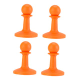 Maxbell 4 Pieces Protection Cap Anti Thunder for Mountaineering Travel Lovers Hiking Orange