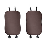 Maxbell Car Seat Covers Cushion Pad Comfortable for Byd Atto 3 Directly Replace 2 Rear Seatbacks Coffee