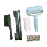 Maxbell Pool Table Brush Set Soft Bristle Easy to Use Billiard Table Surface Cleaner Black