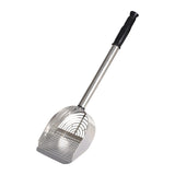 Maxbell Stainless Steel Cats Litter Scoop Kitten Litter Sifting Shovel for Litter Pan Silver