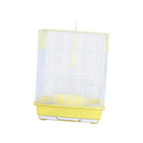 Bird Cage House Pet Supplies Nest Standing Pole Birdcage for Parrot Finches Yellow - Aladdin Shoppers