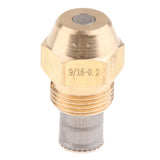 2pcs Brass Hollow Fuel Oil Furnace Burner Spray Nozzle 9/16'' Thread Connect