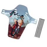 Maxbell MTB Mudguard Mountain Bike Mud Guard Bicycle Front Tyre Splash Big buttocks - Aladdin Shoppers