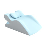 Maxbell Sit up Pillow Waist Support for Bed Reading Pillow for Home Office Apartment light blue