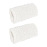 Maxbell Chair Arm Rest Pad Comfortable Arm Rest Pads for Adults Transport Arm Chairs White