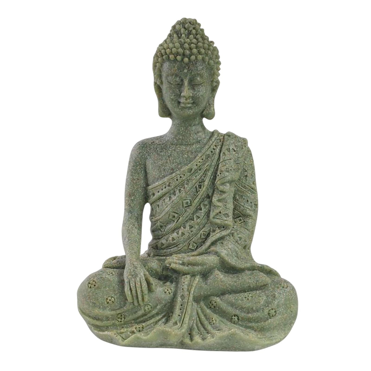 Maxbell Maxbell Resin Buddha Statue Buddha Sculpture Gift Buddha Figurine for Desktop Office StyleA8.5x6.2x12.3cm